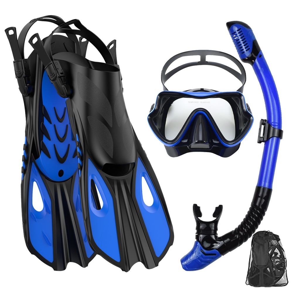 Set Snorkeling Masker & Snorke - Freediving Mask Set ulasan dan harga